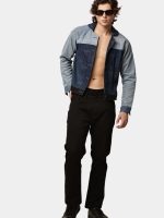 Reworked Vintage Duo-Tone Denim Jacket – Two-Wash Panel Design (S–XL) - Image 14