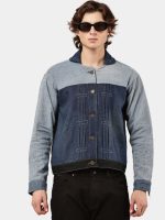 Reworked Vintage Duo-Tone Denim Jacket – Two-Wash Panel Design (S–XL) - Image 13