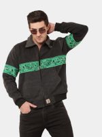 Bandana Denim Jacket - Image 3