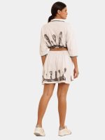 Split Splash RL Polo Co-Ord Set – Reworked Vintage Corset Ensemble - Image 8