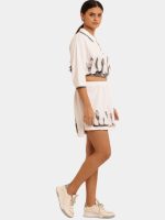 Split Splash RL Polo Co-Ord Set – Reworked Vintage Corset Ensemble - Image 7