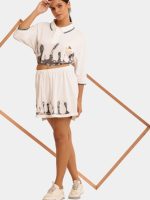 Split Splash RL Polo Co-Ord Set – Reworked Vintage Corset Ensemble - Image 5