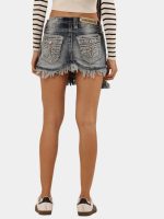 Miss Me Jeans Recrafted Mini Skirt - Image 2