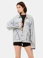 1 of 1 Couture Wave Reworked Denim Jacket - Image 5