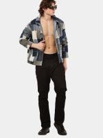 PATCHWORK DENIM BLANKET STITCH JACKET - Image 11