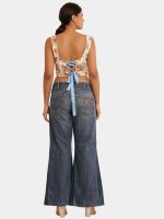 Biege Tapestry Corset - Image 10