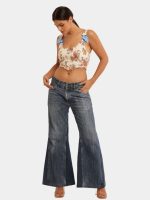 Biege Tapestry Corset - Image 6