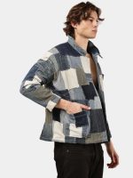 PATCHWORK DENIM BLANKET STITCH JACKET - Image 6