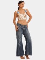 Biege Tapestry Corset - Image 4