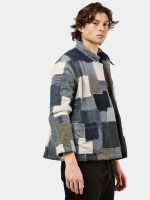 PATCHWORK DENIM BLANKET STITCH JACKET - Image 4