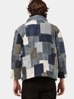 PATCHWORK DENIM BLANKET STITCH JACKET - Image 3