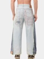 Shashiko Reverse Belt Denim Jeans – Handcrafted Heritage - Image 5
