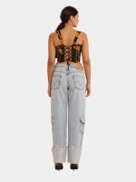 Reworked Levi’s Double Hem Denim Jeans - Image 9