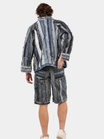 Reconstructed Levi's Panelled Jacket & Shorts Set - Image 10