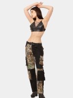 Reworked Realtree Panel Cargo Pant – Camo & Black Hybrid Utility