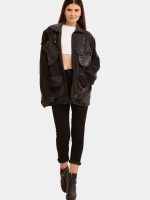 Hem Pocket Reworked Denim Jacket - Image 15