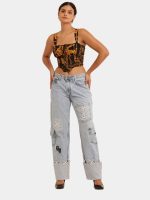 Reworked Levi’s Double Hem Denim Jeans - Image 5