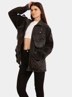 Hem Pocket Reworked Denim Jacket - Image 12