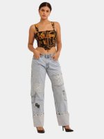 Reworked Levi’s Double Hem Denim Jeans - Image 3