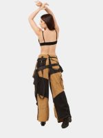 Detach Cargo Pant – Upcycled Embroidered Utility Denim - Image 2