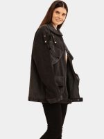 Hem Pocket Reworked Denim Jacket - Image 11