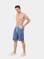 Mesh Denim Barmoda Shorts - Image 2