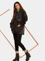 Hem Pocket Reworked Denim Jacket - Image 6