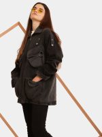 Hem Pocket Reworked Denim Jacket - Image 5