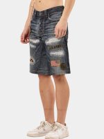1 of 1 Patch & Distressed Reworked Denim Jorts - Image 9