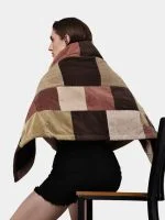 Reworked Corduroy Patchwork Jacket - Image 10