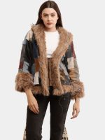 The Mix & Match Patch Jacket – Vintage Denim & Afghan Faux Fur