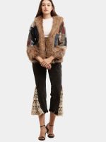 The Mix & Match Patch Jacket – Vintage Denim & Afghan Faux Fur - Image 7