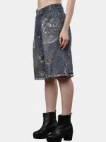 Reworked Levi’s Silver Foil Jorts - Image 14