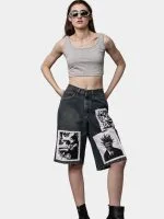 Reworked Wrangler Graphic Patch Jorts - Image 3