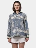 Tapestry Blanket Reworked Jacket - Image 3