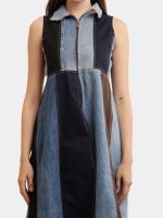 The Denim Dress – Multi-Panel Vintage Rework - Image 11