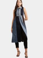 The Denim Dress – Multi-Panel Vintage Rework - Image 7