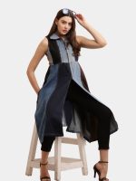 The Denim Dress – Multi-Panel Vintage Rework - Image 2