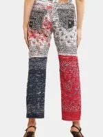 Punk Bandana Levi’s Jeans & Reworked Polo Corset Set - Image 5