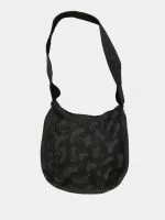 Raw Cut Patchwork Black Tote Bag - Image 7