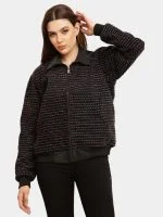 Multithread Embroidered Reworked Denim Jacket - Image 10