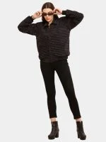 Multithread Embroidered Reworked Denim Jacket - Image 2