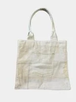 Retrovocado Hand-Embroidered Vintage Denim Tote - Image 2