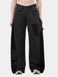 Reworked Dual-Tone Baggy Carpenter Pants