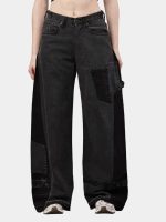 Reworked Dual-Tone Baggy Carpenter Pants - Image 10