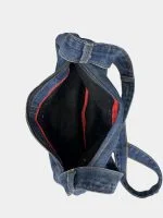 Carhartt Reworked Denim Bag – Hidden Pocket | Zip Closure - Image 4