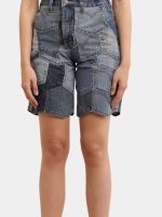 Sustainable Pocket Shorts – Recycled Denim Detail - Image 6