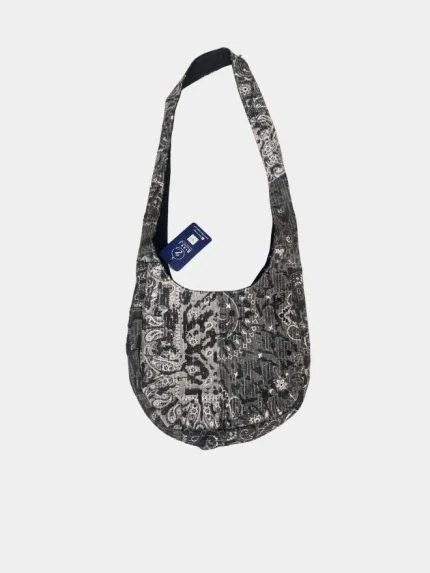 Bohemian Paisley Thai Cotton Hobo Sling Bag