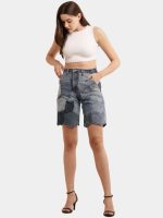 Sustainable Pocket Shorts – Recycled Denim Detail - Image 13