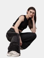 Reworked Dual-Tone Baggy Carpenter Pants